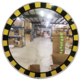 26" High Visibility Convex Caution Mirror